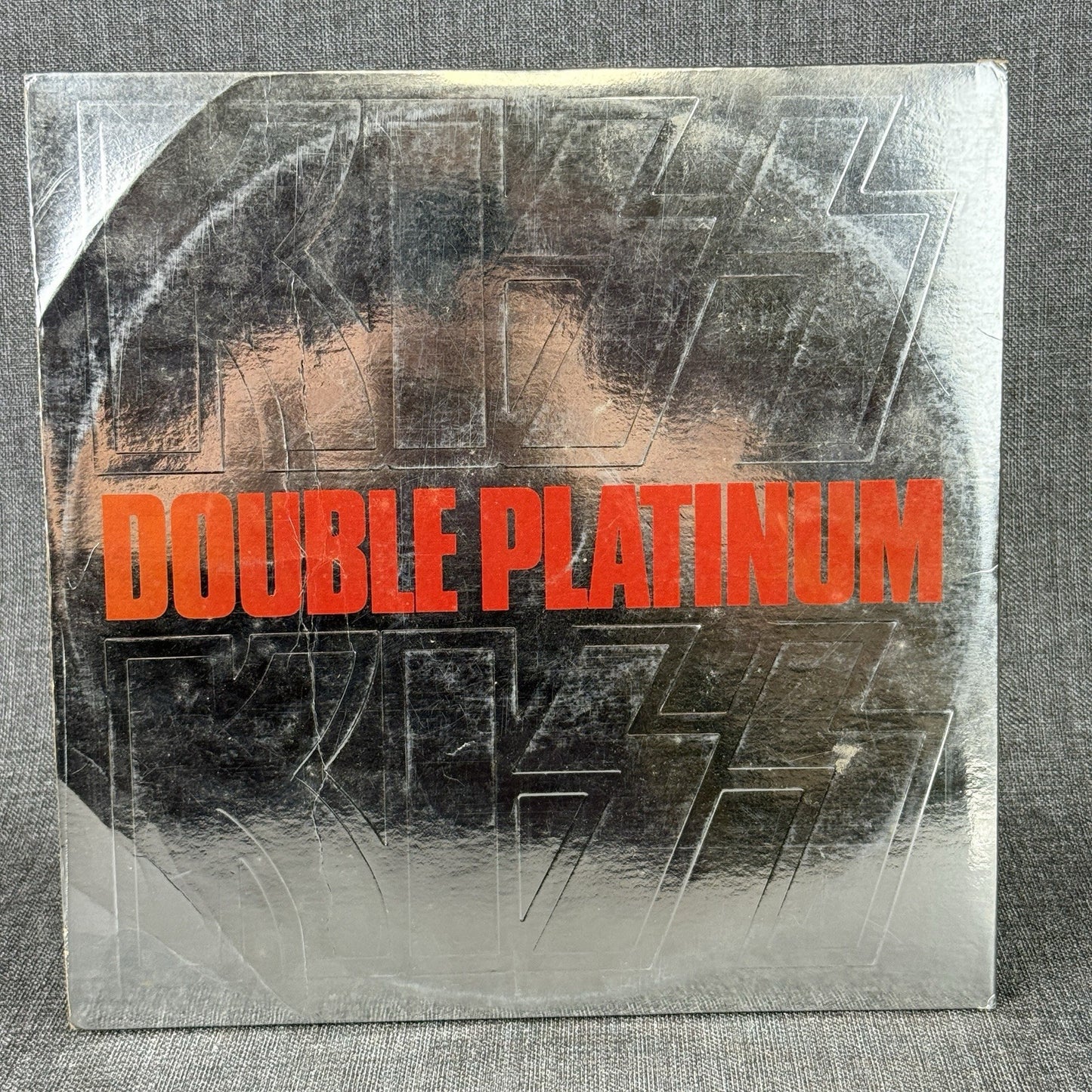 KISS 1978 Double Platinum Vinyl LP Record - VERY GOOD+
