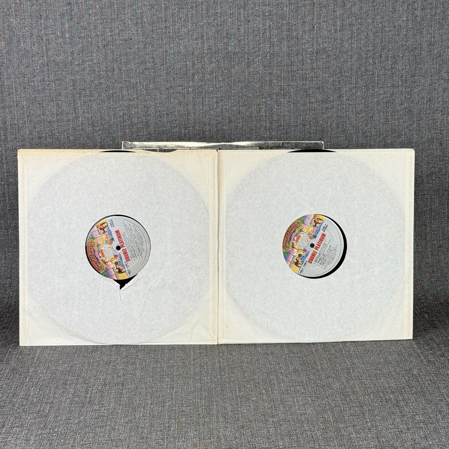 KISS 1978 Double Platinum Vinyl LP Record - VERY GOOD+