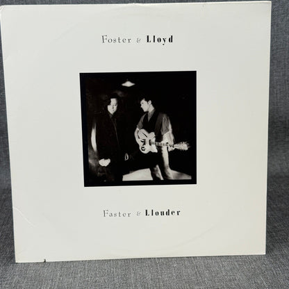 Foster & Lloyd Faster and Louder Vinyl LP Record RCA Press Kit Promo