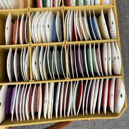 Vintage Magnum by Plano Embroidery Floss Organizer Box Storage Craft