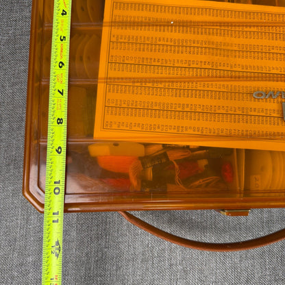 Vintage Magnum by Plano Embroidery Floss Organizer Box Storage Craft