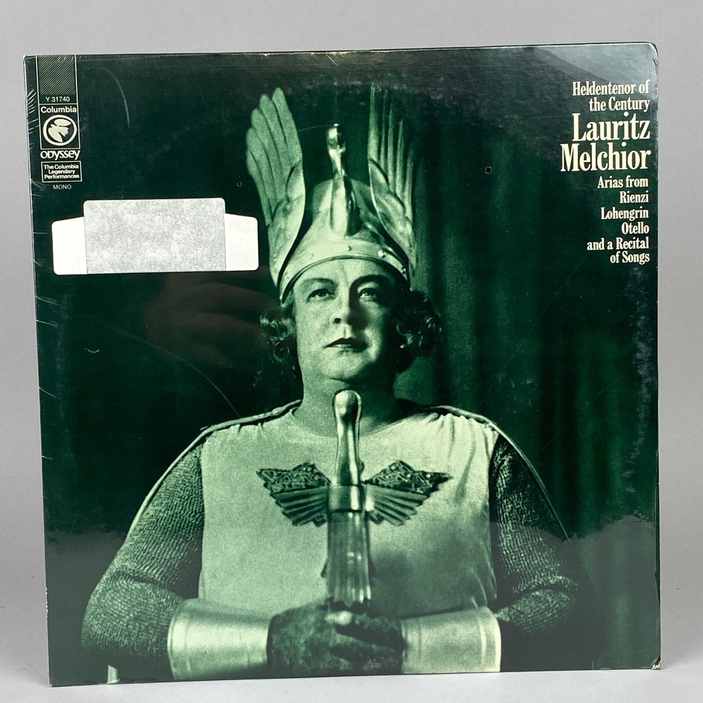 Lauritz Melchior Heldentenor Century Columbia Odyssey SEALED Vinyl Record LP