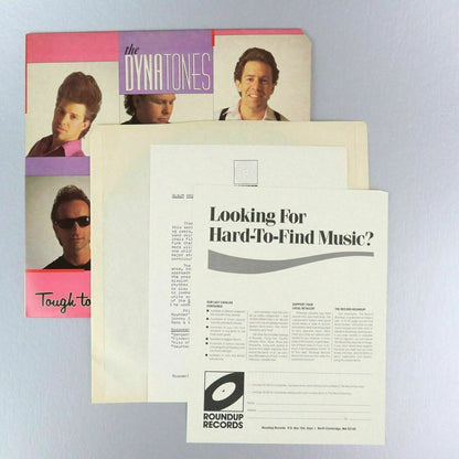 The Dynatones Tough to Shake PROMO Vinyl Record LP Rounder Records 1985