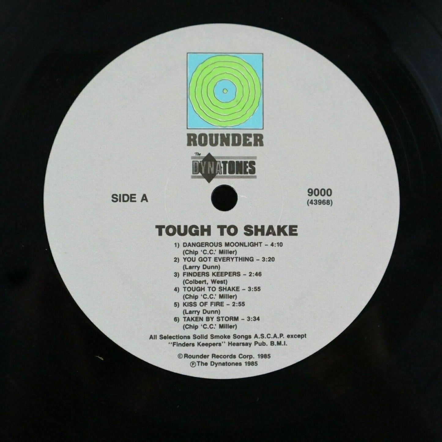 The Dynatones Tough to Shake PROMO Vinyl Record LP Rounder Records 1985
