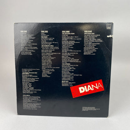 An Evening With Diana Ross 1977 Double Vinyl LP Record Motown M7-877R2