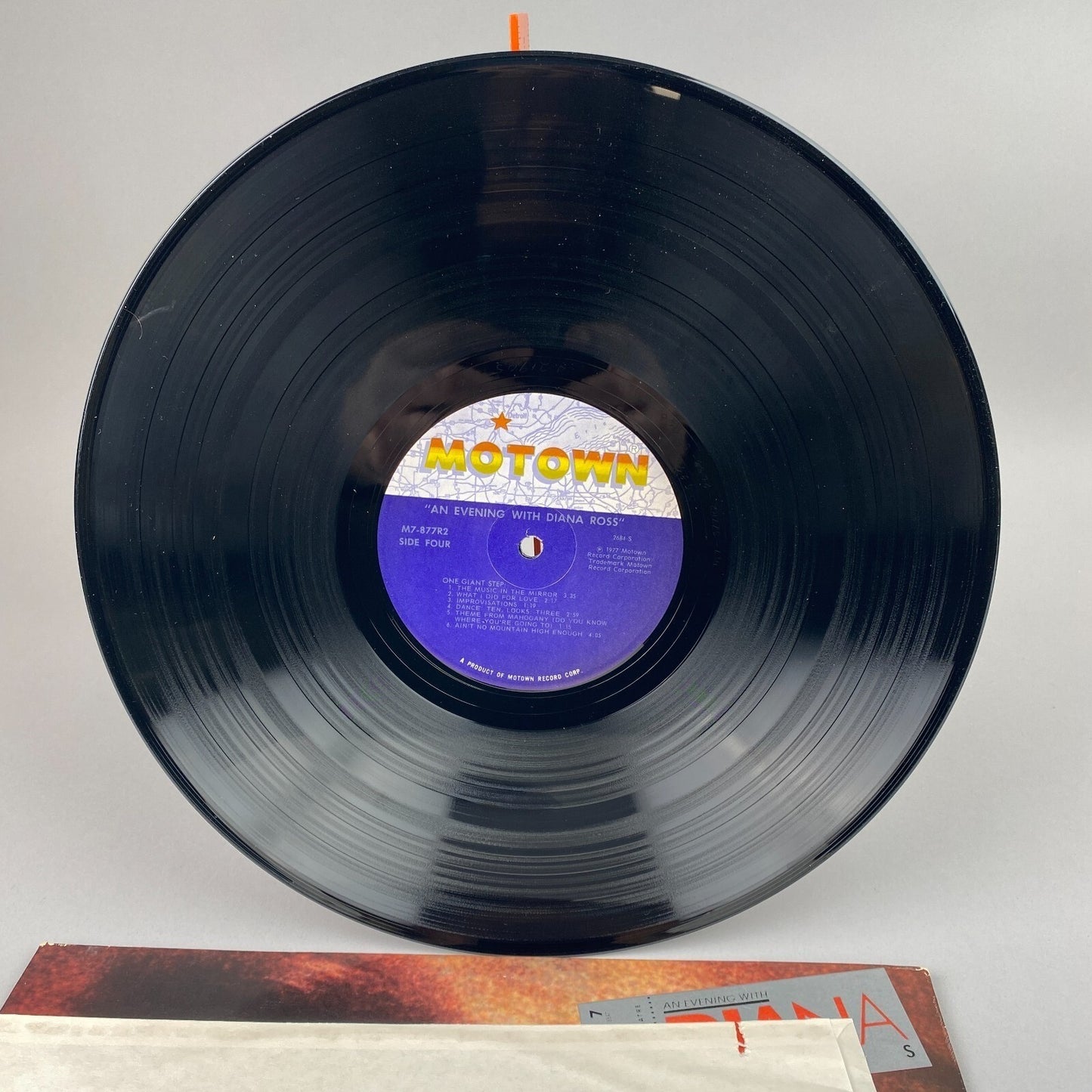An Evening With Diana Ross 1977 Double Vinyl LP Record Motown M7-877R2