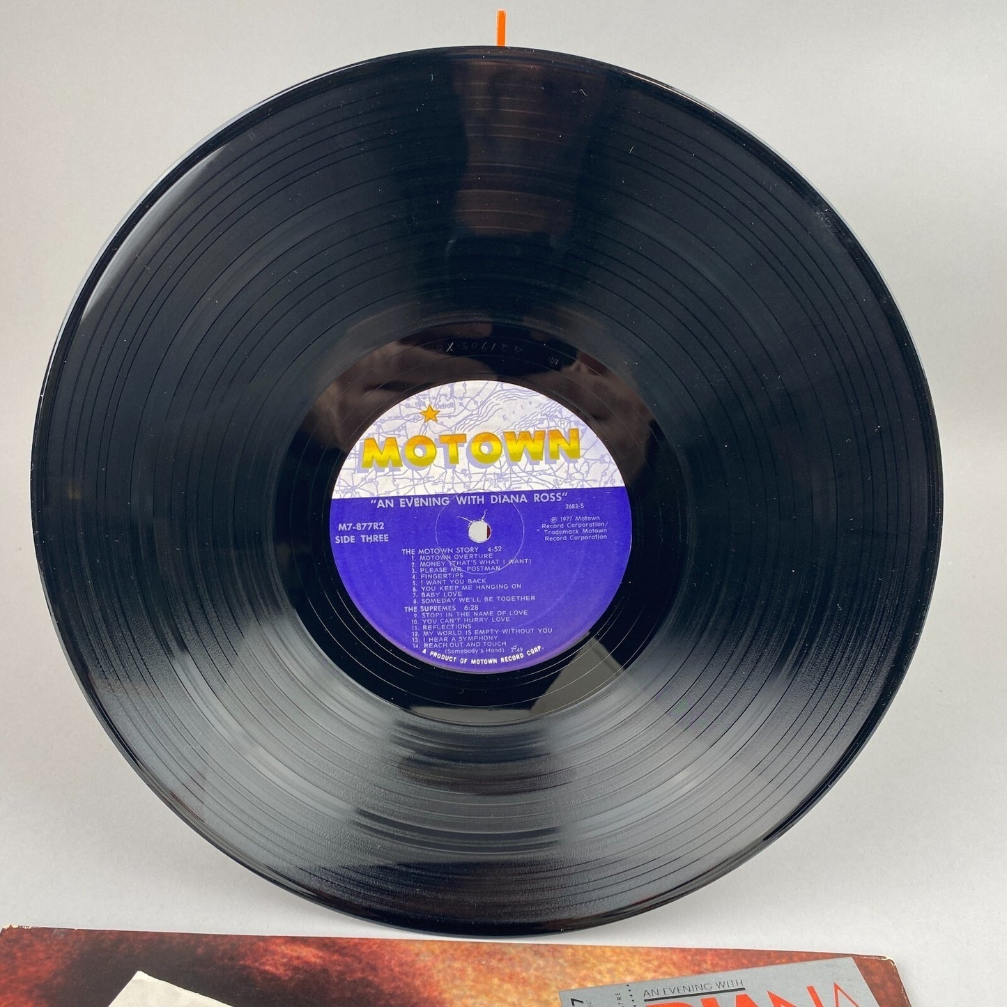An Evening With Diana Ross 1977 Double Vinyl LP Record Motown M7-877R2