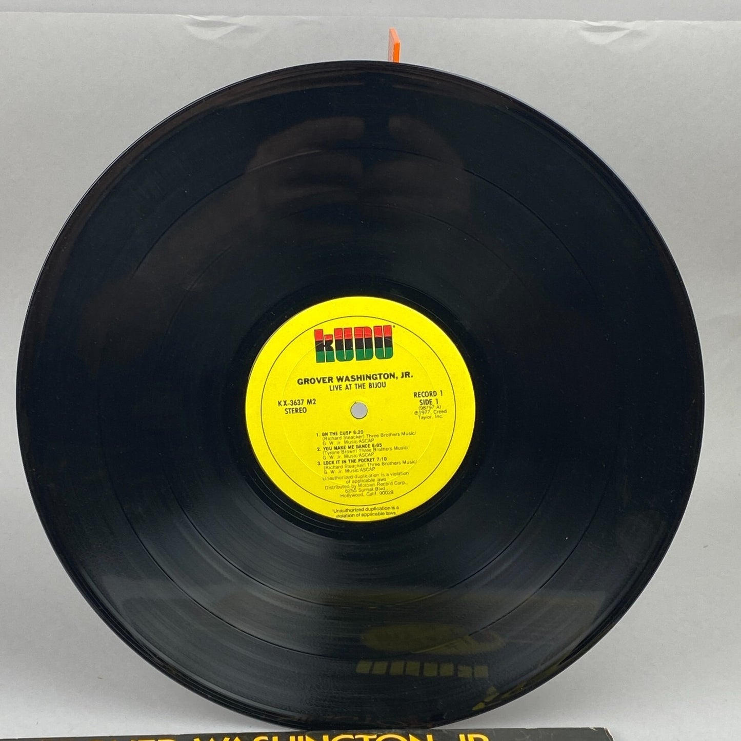 Grover Washington Jr. Live At The Bijou 2 Record Set Vinyl LP Kudu Jazz Funk