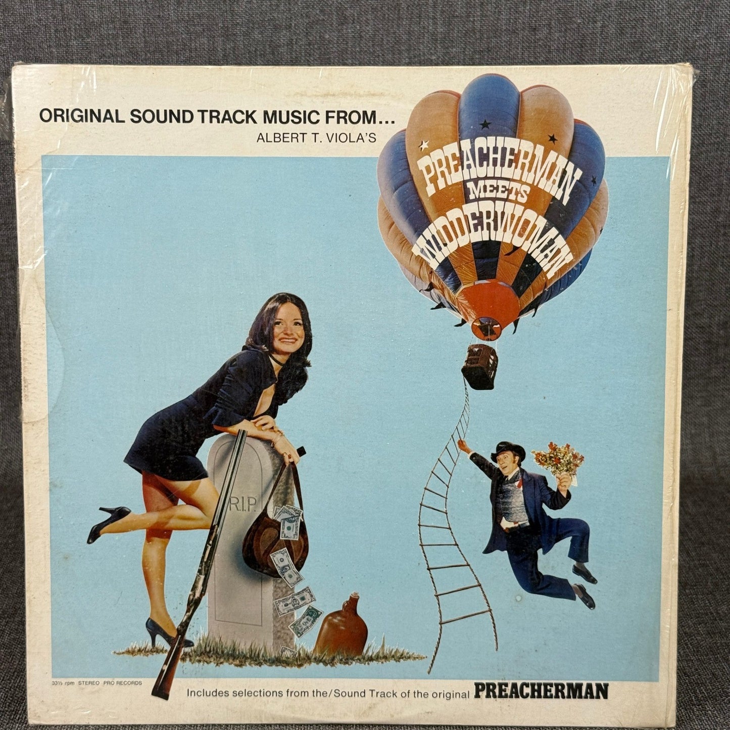 The Preacherman meets Widderwoman vinyl record