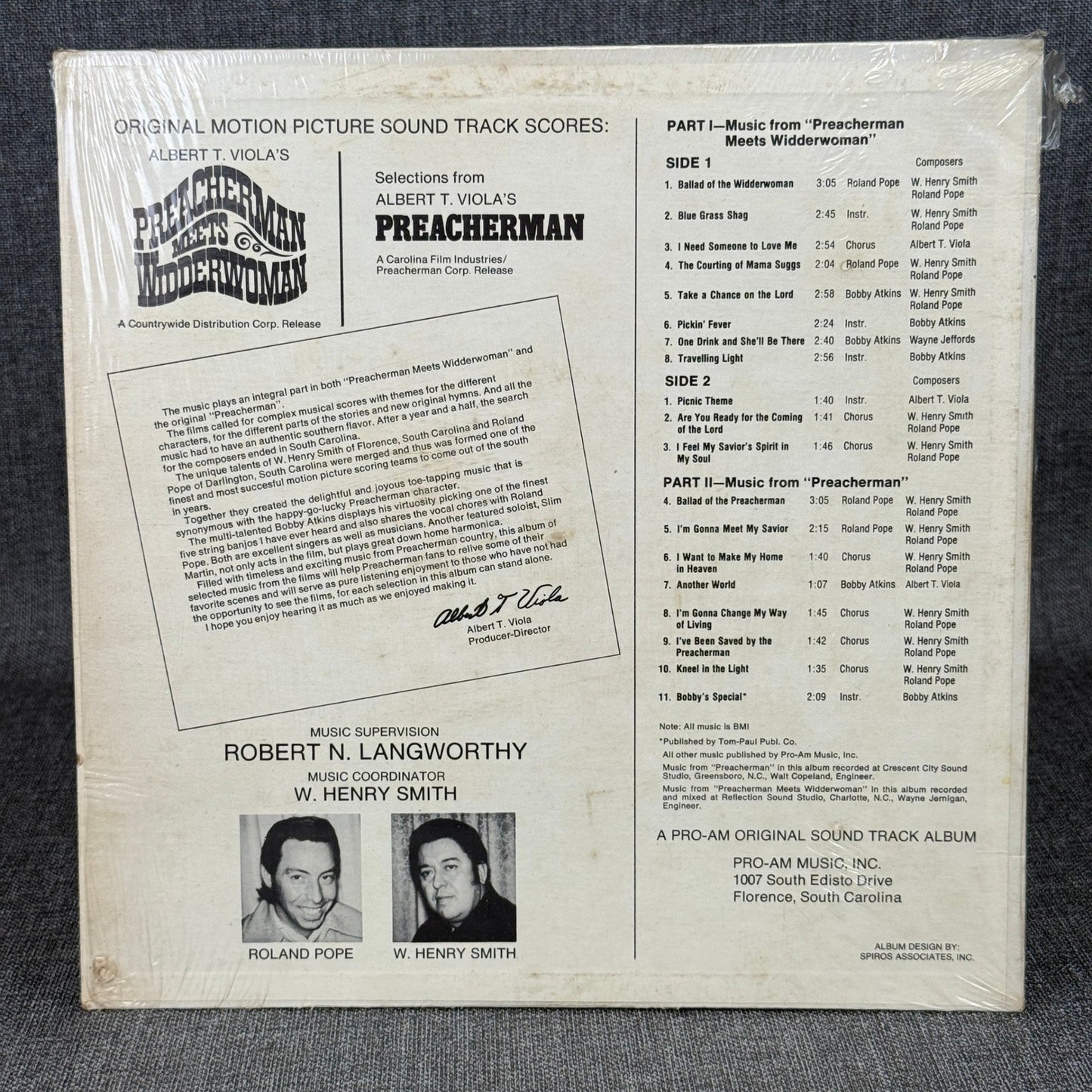 The Preacherman meets Widderwoman vinyl record