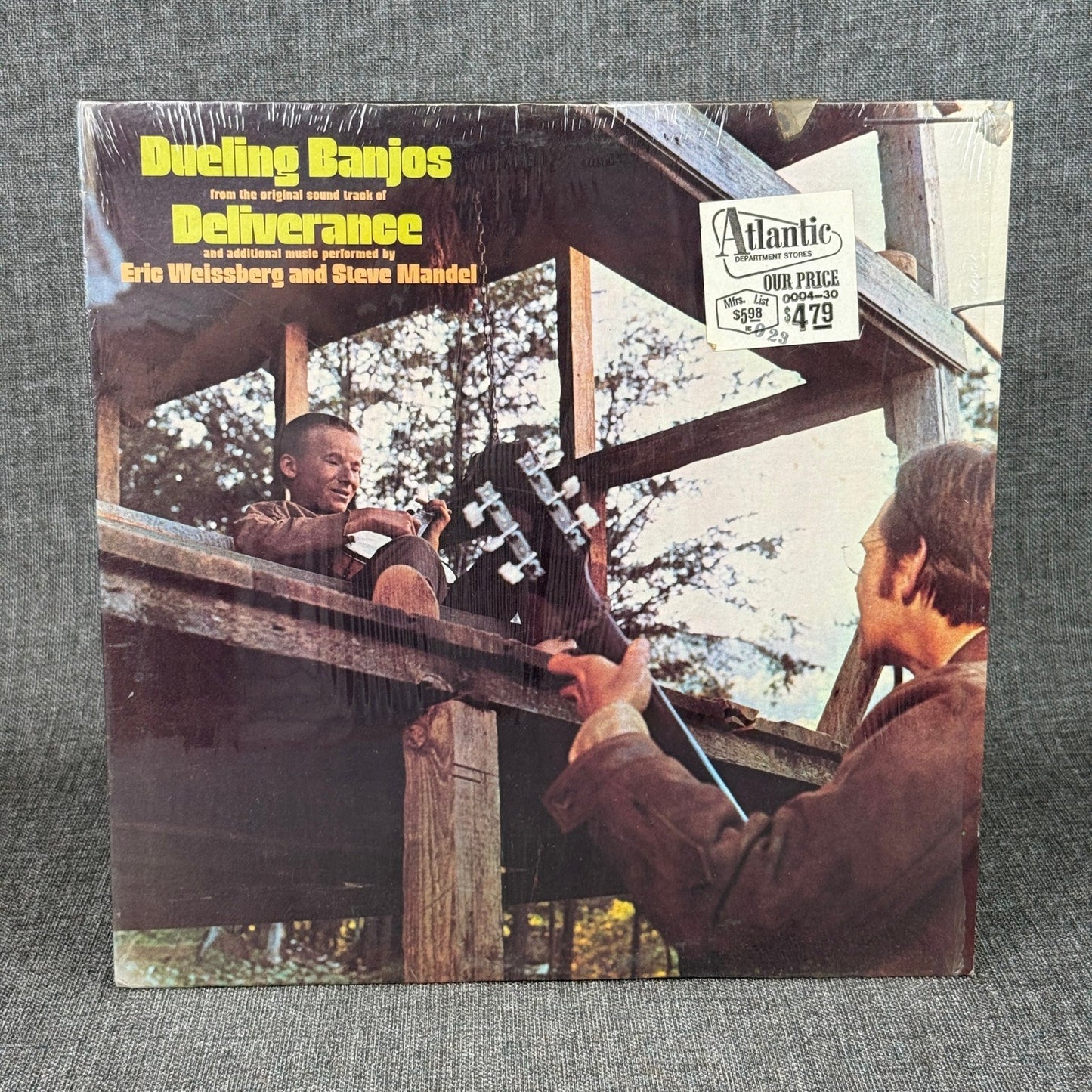 Dueling Banjos Deliverance Vinyl Record Eric Weissberg - EXCELLENT
