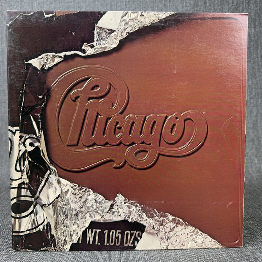 Chicago X Album Vinyl Record LP 1976 Tenth Album Chocolate Bar Cover