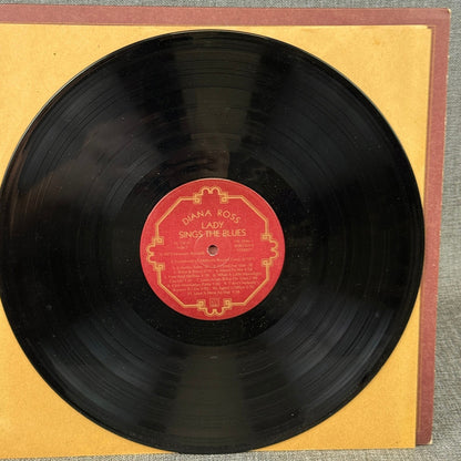Diana Ross Lady Sings The Blues Vinyl Record 1972 Motown Soundtrack Album