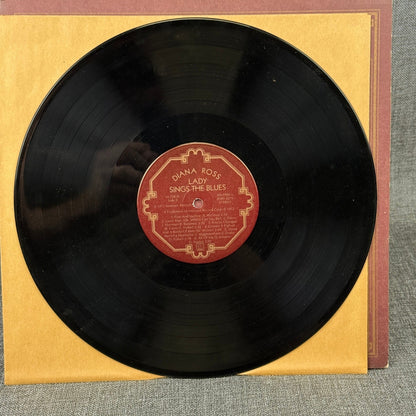 Diana Ross Lady Sings The Blues Vinyl Record 1972 Motown Soundtrack Album