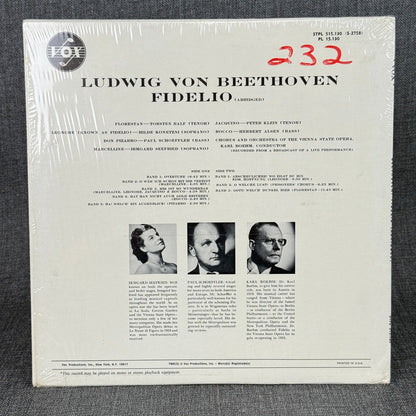 Beethoven Fidelio VOX Vinyl Record Album STPL 515.130 Classical Opera NEAR MINT