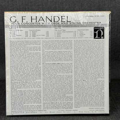 G.F. Handel Four Concertos Oboe & String Orchestra Nonesuch Vinyl Record - NM
