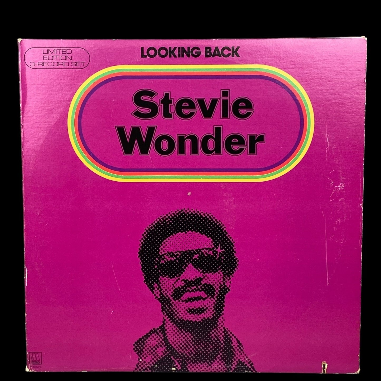 Stevie Wonder Looking Back Vinyl Record LP Set Motown Limited Edition 3 Records