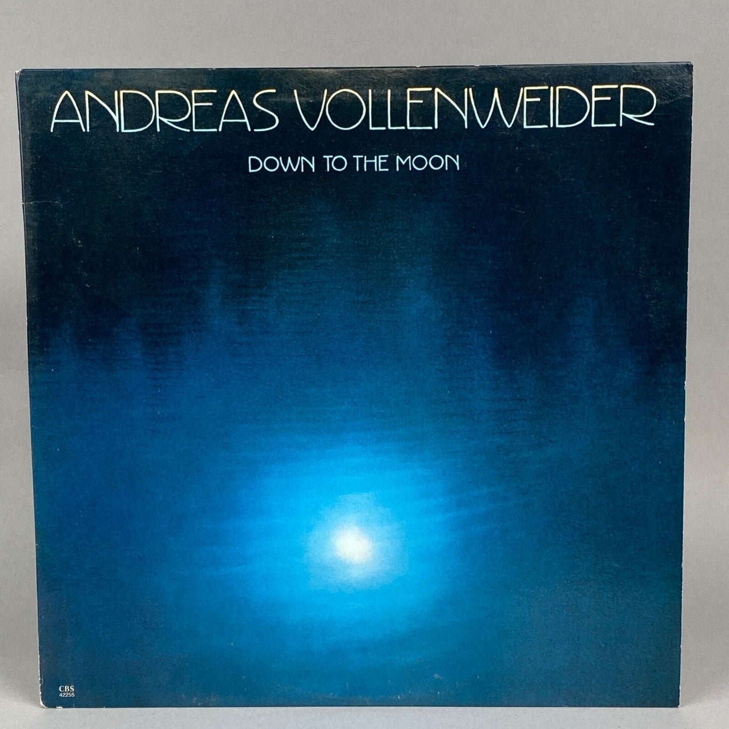 Andreas Vollenweider Down To The Moon Vinyl Record LP 1986 CBS FM 42255