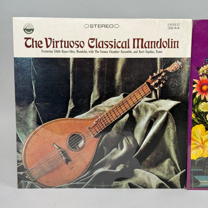 Classical Mandolin Vinyl Records Lot of 2 - NEAR MINT