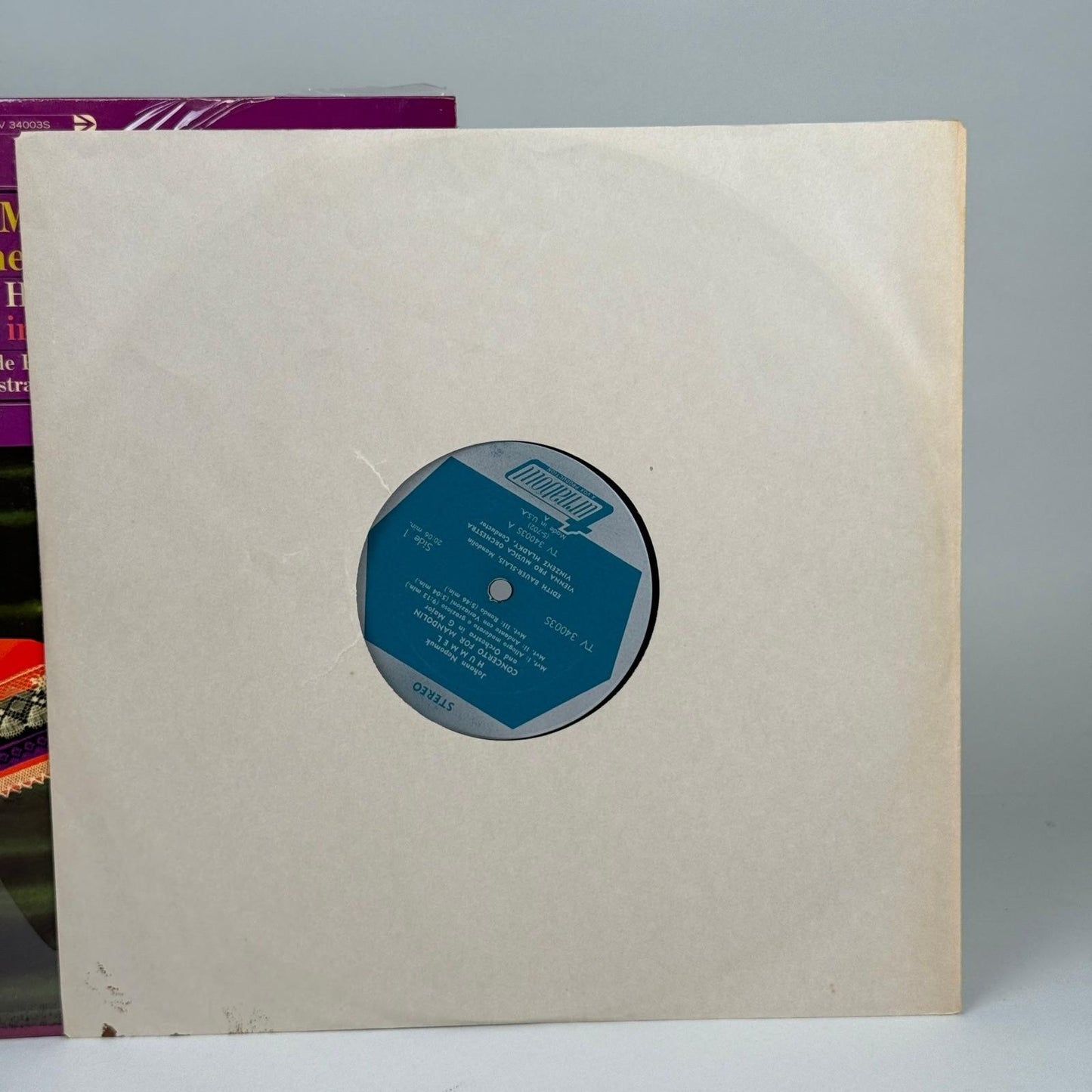 Classical Mandolin Vinyl Records Lot of 2 - NEAR MINT