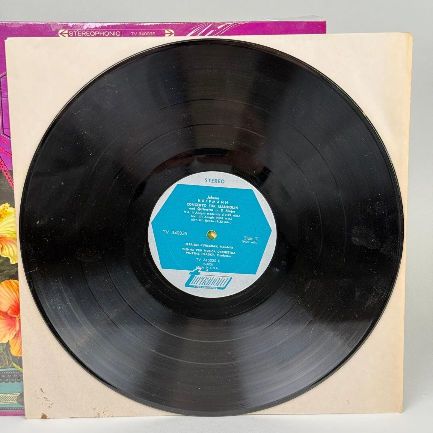Classical Mandolin Vinyl Records Lot of 2 - NEAR MINT
