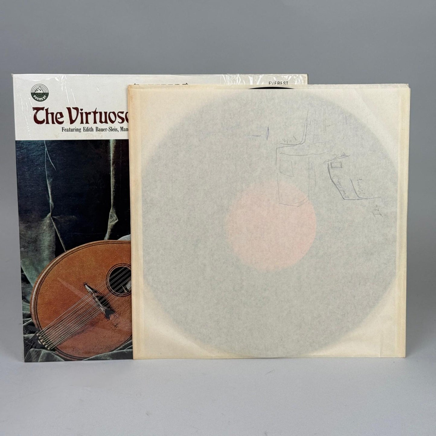 Classical Mandolin Vinyl Records Lot of 2 - NEAR MINT