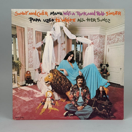 Sonny and Cher Mama Was a Rock and Roll Singer Vinyl LP Record - EXCELLENT