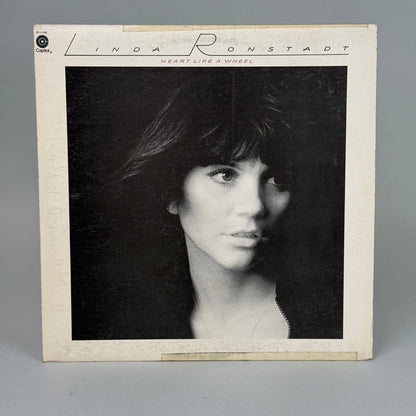 Linda Ronstadt Heart Like a Wheel Vinyl Record Album 1974 ST-11358 - EXCELLENT