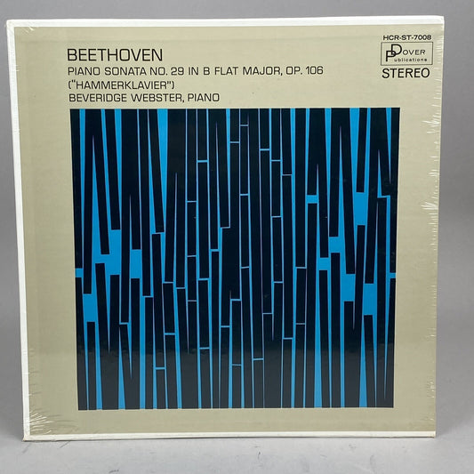 NOS Beethoven Beveridge Webster Piano Sonata No. 29 In B Flat Major Op. 106