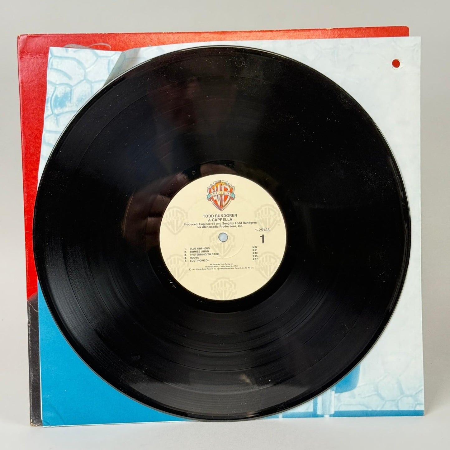 Todd Rundgren A Cappella Vinyl Record LP Album 1985 Records - NEAR MINT