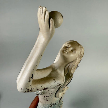 Wood Mermaids Wall Decor Set Nautical Coastal Beach Home Accent