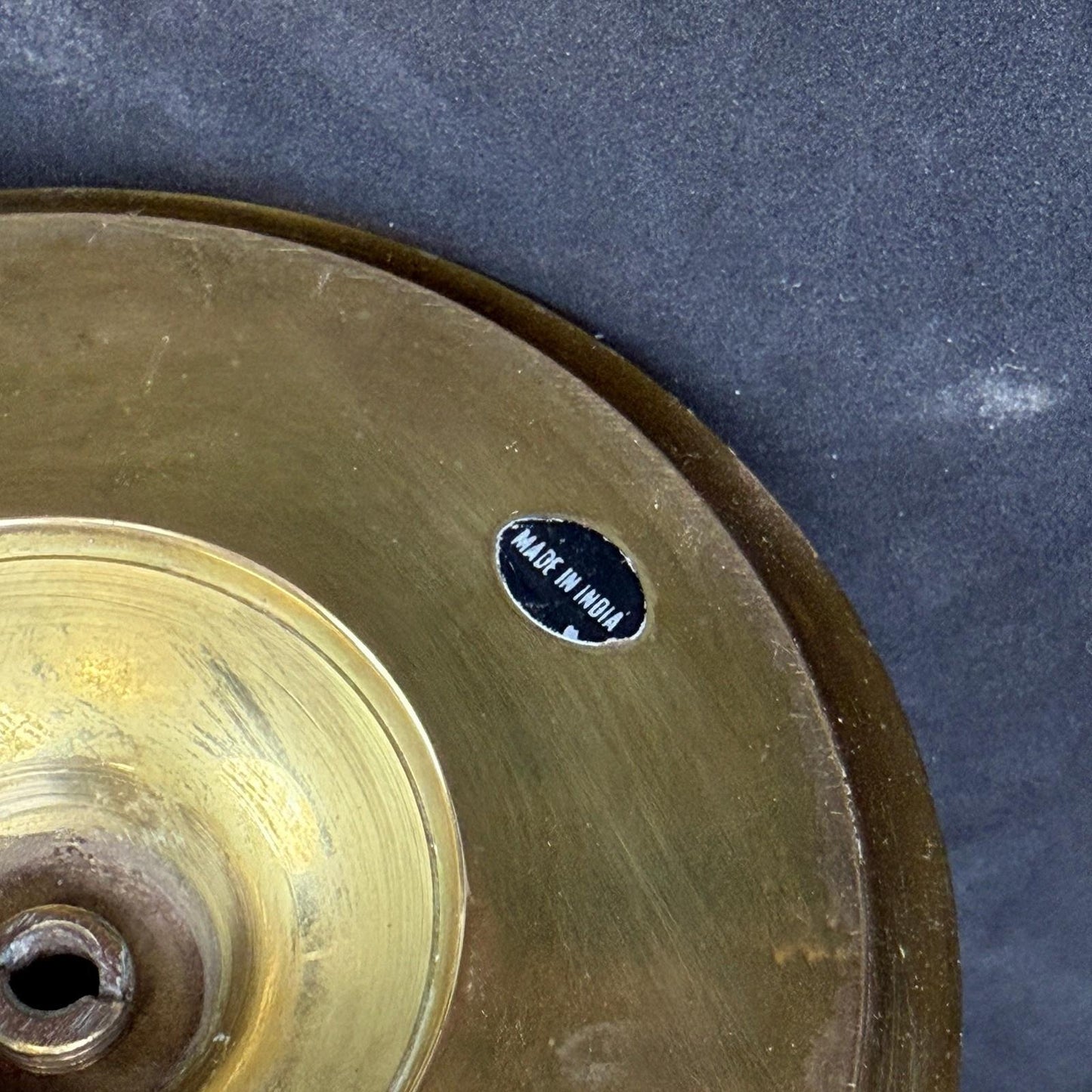 Vintage Brass Oil Lamp with Lif and Wick from India Aladdin Lamp