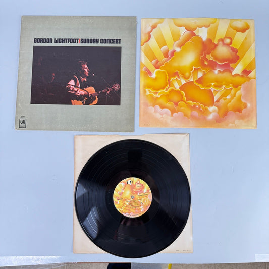 Gordon Lightfoot Sunday Concert Vinyl Record Album - NEAR MINT