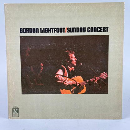 Gordon Lightfoot Sunday Concert Vinyl Record Album - NEAR MINT