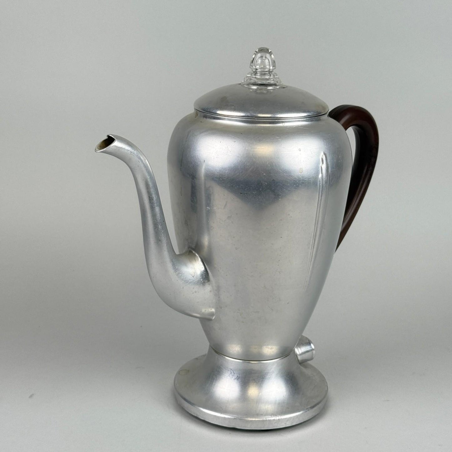 Mirro-Matic Electric Percolator 8 Cup Aluminum Glass Lid - TESTED