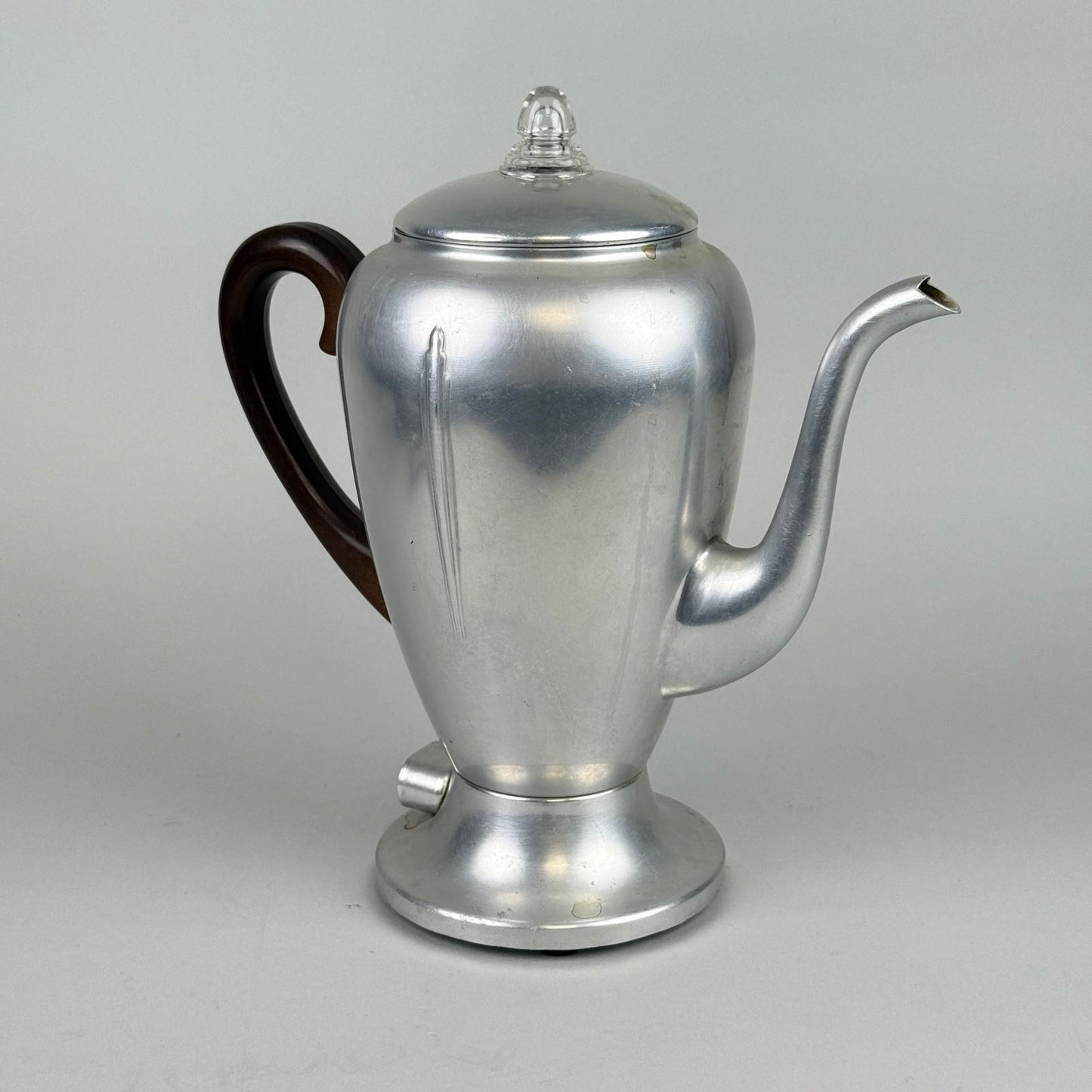 Mirro-Matic Electric Percolator 8 Cup Aluminum Glass Lid - TESTED