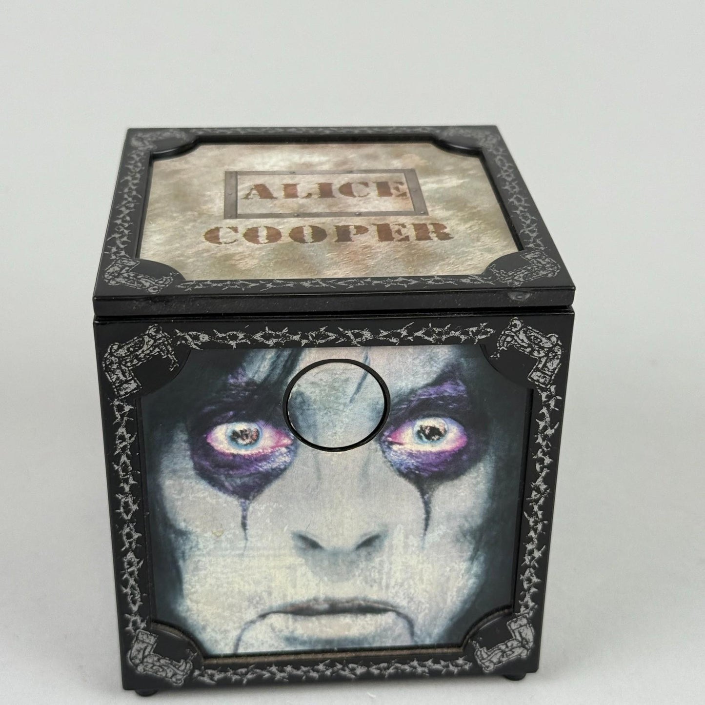 Alice Cooper Welcome To My Nightmare Art Asylum Rock "N" The Box Jack - TESTED