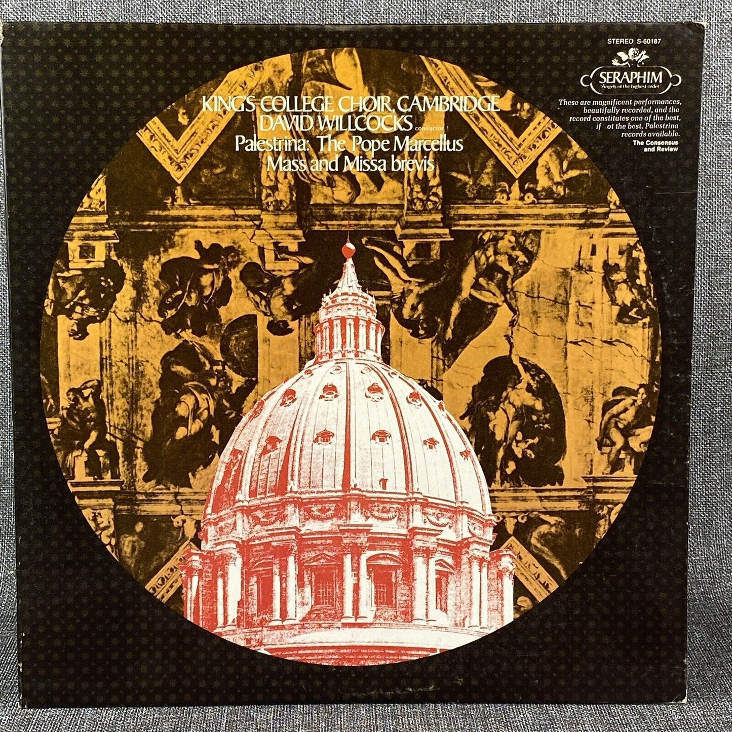 King's College Choir, Cambridge The Pope Marcellus Mass and Missa brevis Vinyl