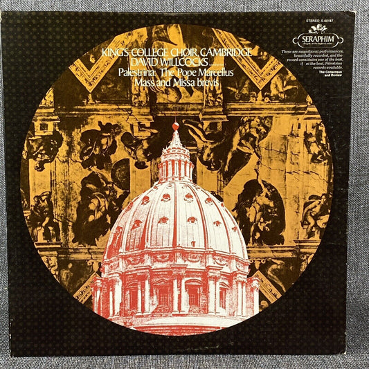 King's College Choir, Cambridge The Pope Marcellus Mass and Missa brevis Vinyl