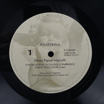 King's College Choir, Cambridge The Pope Marcellus Mass and Missa brevis Vinyl