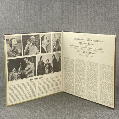 My Fair Lady  R. Harrison , J. Andrews , Stanley Holloway 6 EYE VINYL EXC
