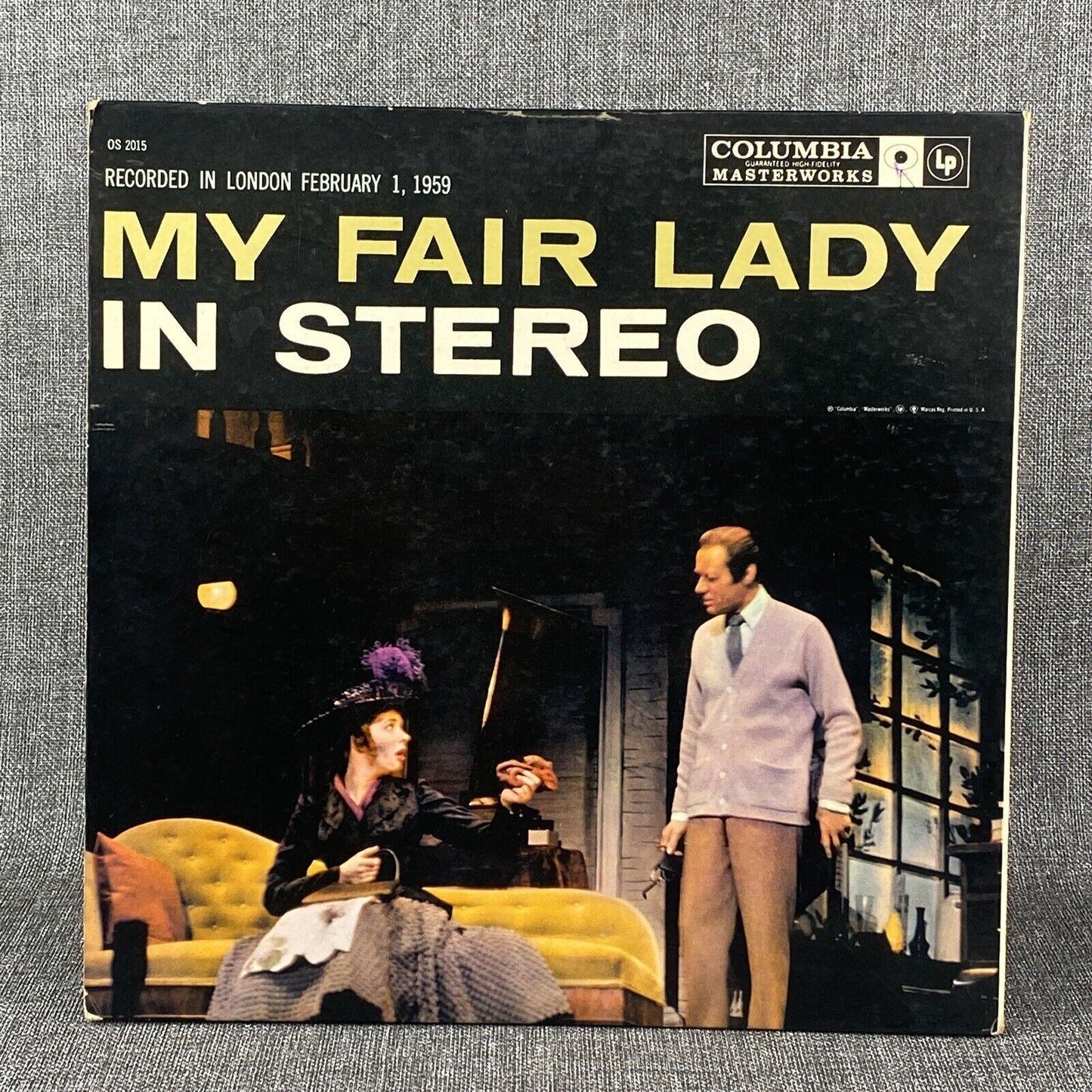 My Fair Lady  R. Harrison , J. Andrews , Stanley Holloway 6 EYE VINYL EXC