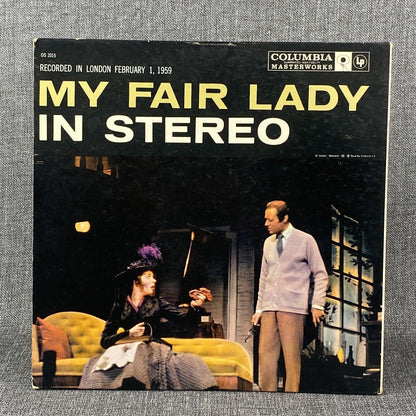 My Fair Lady  R. Harrison , J. Andrews , Stanley Holloway 6 EYE VINYL EXC