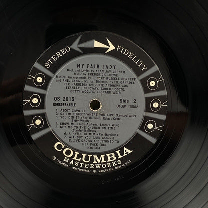 My Fair Lady  R. Harrison , J. Andrews , Stanley Holloway 6 EYE VINYL EXC