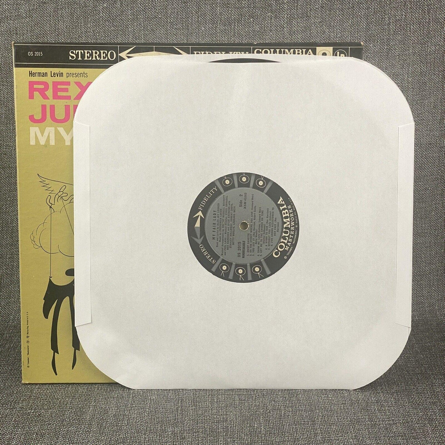 My Fair Lady  R. Harrison , J. Andrews , Stanley Holloway 6 EYE VINYL EXC