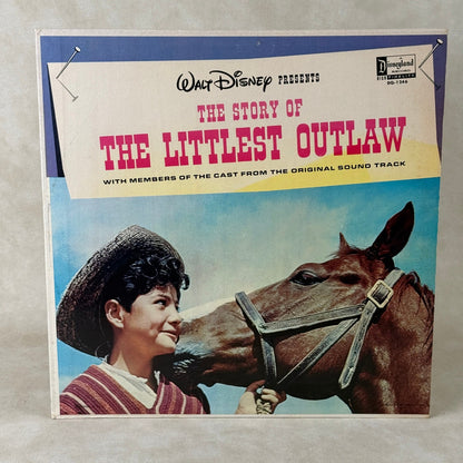 Disneyland Record The Story of The Littlest Outlaw 12" Vinyl LP EXCELLENT