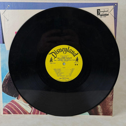 Disneyland Record The Story of The Littlest Outlaw 12" Vinyl LP EXCELLENT