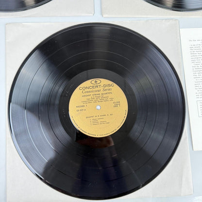 Mozart String Quartets The Fine Arts Quartet 3 Vinyl Record Set - NEAR MINT