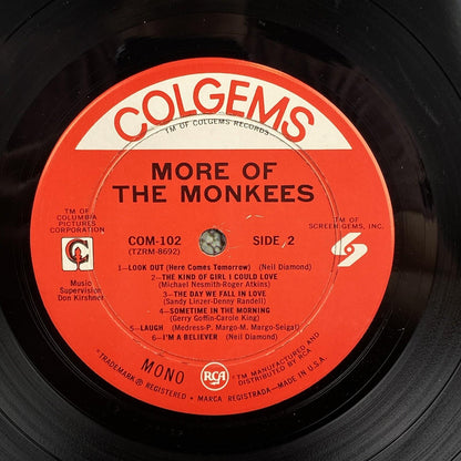 The Monkees More Of The Monkees Vinyl LP  COM-102