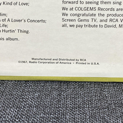 The Monkees More Of The Monkees Vinyl LP  COM-102